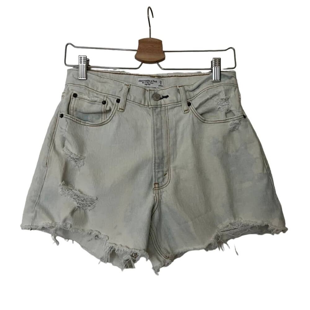 Abercrombie & Fitch High Rise Mom Shorts Size 27 / 4